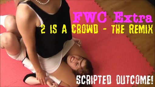 Two is a Crowd - The Remix - Catfight/Wrestling action from 2014 featuring Ashley Wildcat vs Monroe Jamison