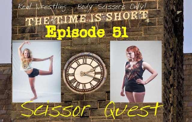 episode51scissorquestcatalinabossvsashleywildcat #51 - Ashley Wildcat vs Catalina Boss - Scissor Quest - Bodyscissors Only!