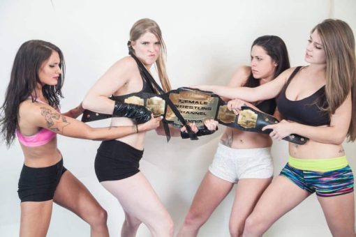 Bring in the Pins! - Callisto Strike vs Carmella Ringo and Jayde Jamison vs Monroe Jamison - Women Wrestling Photos! - 2015