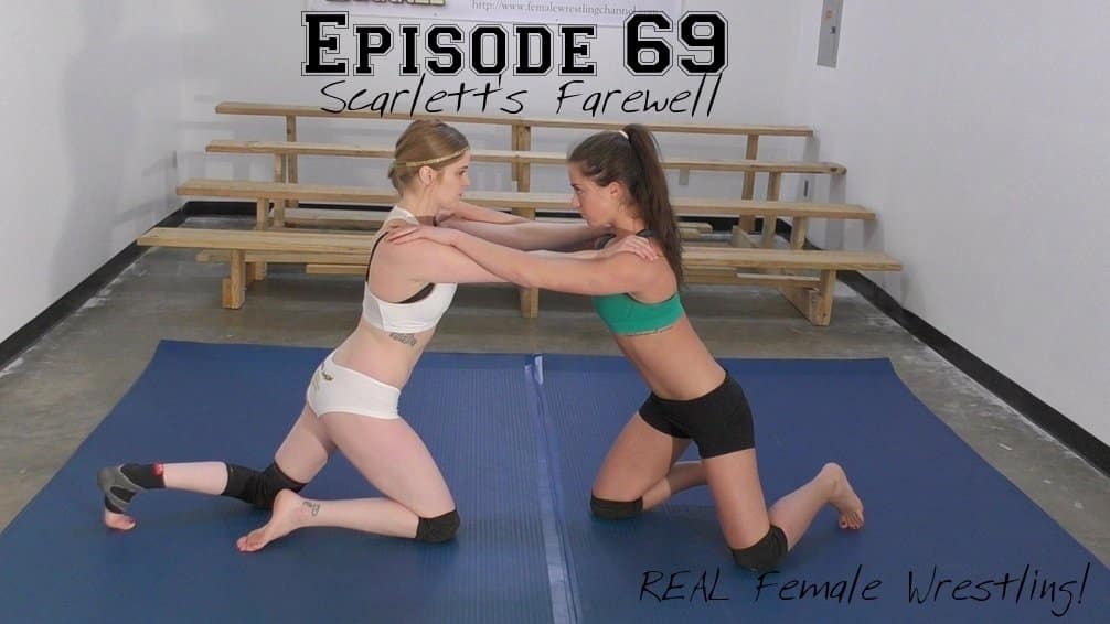 episode69scarlettsfarewellscarlettsqueezevsmonroejamisonrealfemalecompetitivematwrestling #69 - Scarlett's Farewell - Monroe Jamison vs Scarlett Squeeze - REAL Women's Wrestling!