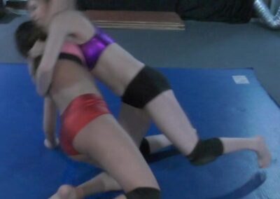 Angelina Edge vs Monroe Jamison - Schoolgirl Pins Only - (REAL WRESTLING) - 2017