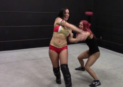 Aria Blake vs Santana Garrett - Women's Pro Wrestling!