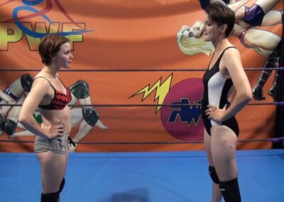 Anarchy vs Anasthesia - Real Wrestling with Catfight Rules! - from Wrestling Castle!