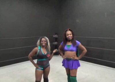 Aja Pererra and Luscious Latasha vs Jezabel Romo and Su Yung 1