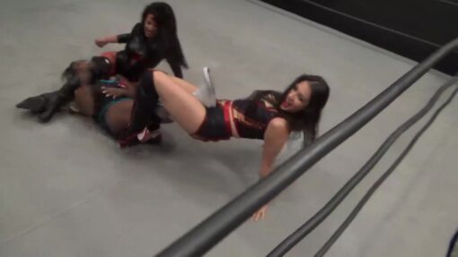 Aja Pererra and Luscious Latasha vs Jezabel Romo and Su Yung - Women's Tag Team Wrestling!