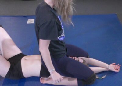 Introducing Barbie Malibu - Female Wrestling and Grappling Training!