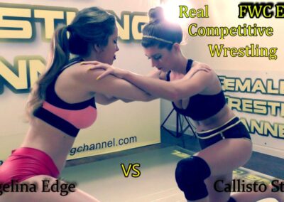 Angelina Edge vs Callisto Strike - 2018 - Real and Competitive Women's Wrestling!