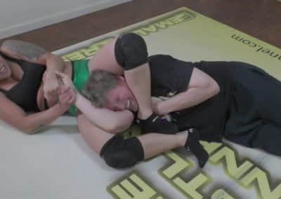 (O/D) - Carmella Ringo vs Rick - Mixed Wrestling - 2019