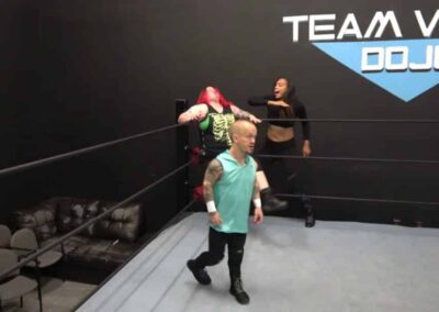 Enigma and Kaci Lennox vs Kathy Owens - 2 on 1 Intergender Pro Wrestling