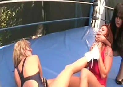 Christie Ricci vs Mutiny vs Rain - Triple Threat Pro Wrestling!