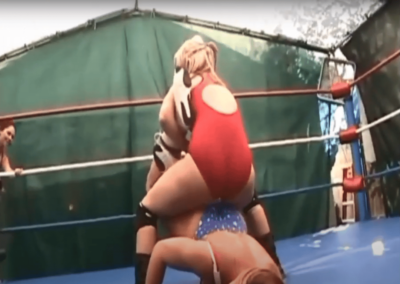 Christie Ricci vs Mutiny - Women's Pro Championship Match! - Becky is in Christie's corner - from Cherry Bomb Wrestling!