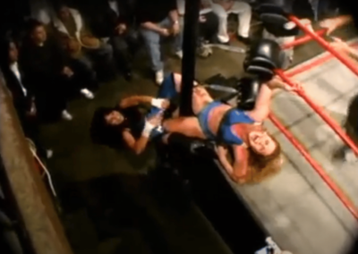 Cheerleader Melissa vs Christie Ricci - APW Chickfight Semi-Final Pro Wrestling Match from 2004!