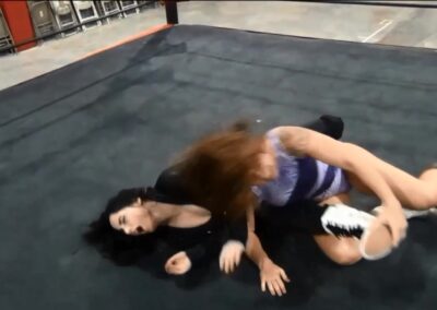 Christie Ricci vs Black Widow - #1 - Pro Female Wrestling from Cherry Bomb Wrestling!