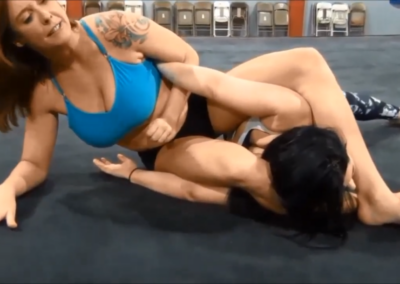 Black Widow vs Christie Ricci - #3 - Pure Pain! - Submission Holds Contest in the Ring - from Cherry Bomb Wrestling!